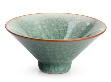 龙泉青瓷的哥窑冰裂纹饰原来是这样形成的__古盏堂