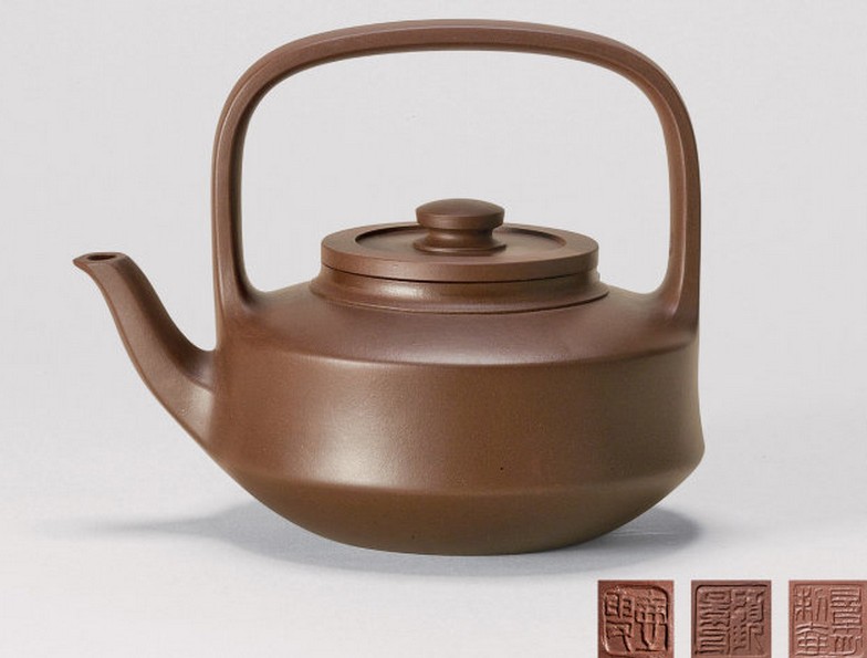 顾景舟 大提壁壶   12年翰海春拍12,880,000成交